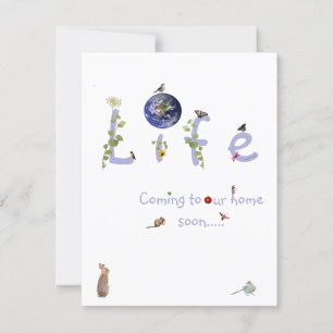 Life: Coming to our home soon-baby shower invite