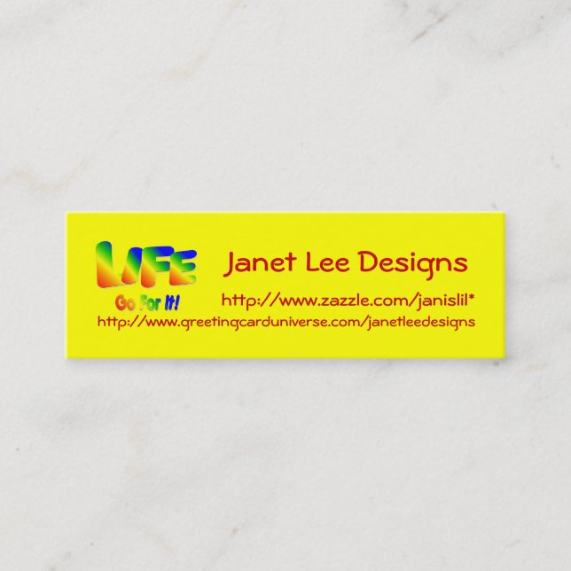 Life-Contact Card (Front)