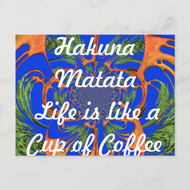 Life Customize Product Postcard (Front)