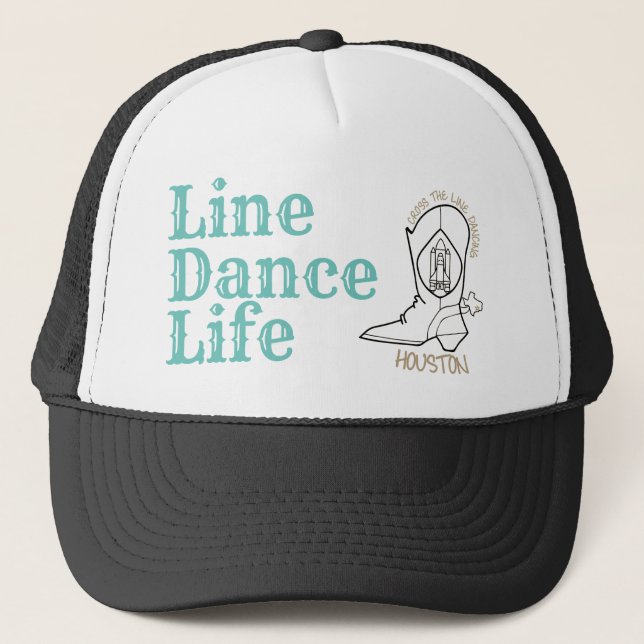 Life Dance Life Trucker Hat (Front)