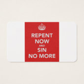 Life / Death Ambigram Card (Back)