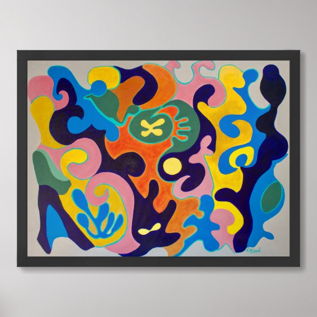 Life Essence Print (Framed Front)