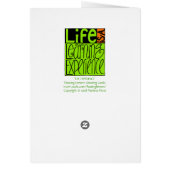 Life Experience Card (Back)