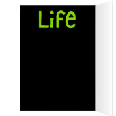 Life Experience Card (Inside (Left))