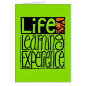 Life Experience Card (Front)