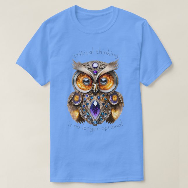 Life Experience Owl 03 T-Shirt (Design Front)