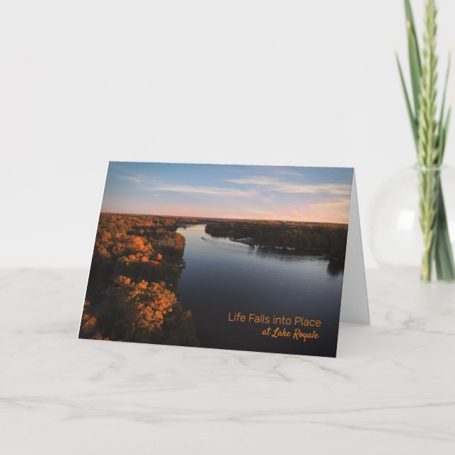 Life Falls into Place Card (Front)