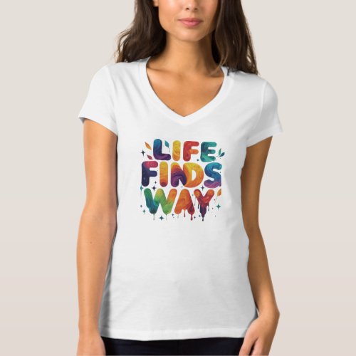 Life Finds a Way Resilient Jersey Tees T_Shirt