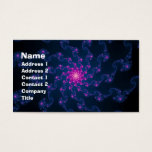 Life Flower Fractal Art Business Card