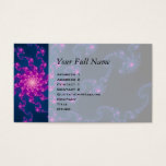 Life Flower Fractal Art Business Card