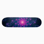 Life Flower Fractal Art Skateboard Deck