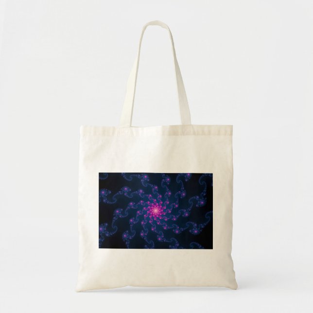 Life Flower Fractal Art Tote Bag (Front)