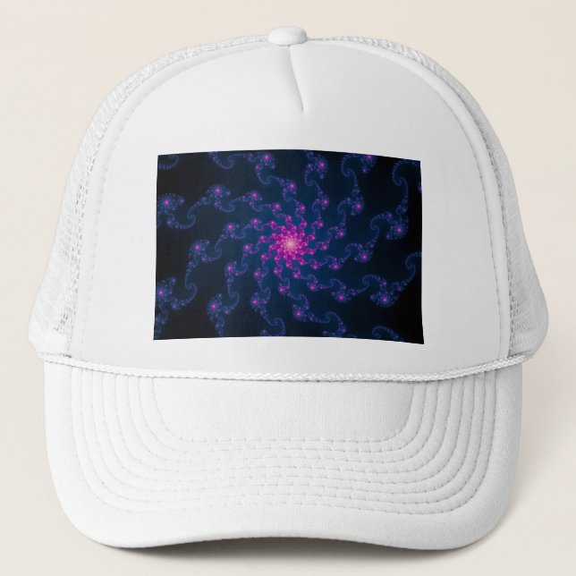 Life Flower Fractal Art Trucker Hat (Front)