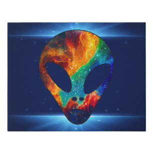 Life Form or Demon Faux Canvas Print