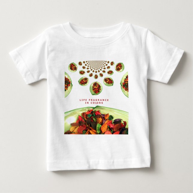 Life Fragrance in color potpourri Baby T-Shirt (Front)