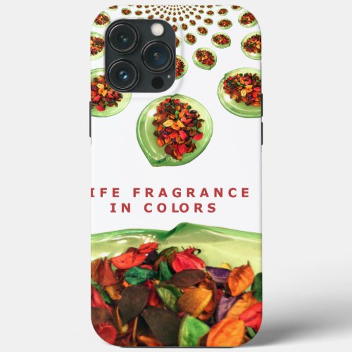 Life Fragrance in color potpourri iPhone 13 Pro Max Case