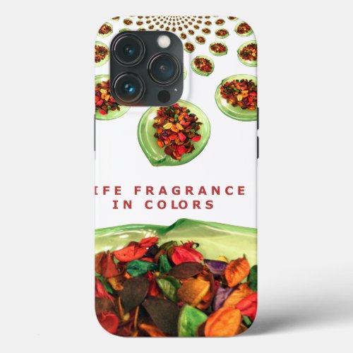 Life Fragrance in color potpourri iPhone 13 Pro Case