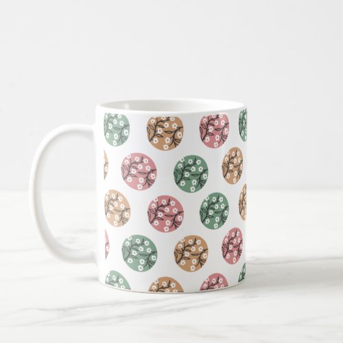 Life Geometric Nature Pattern Art Coffee Mug