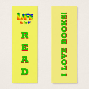 Life Go For It Book Marker