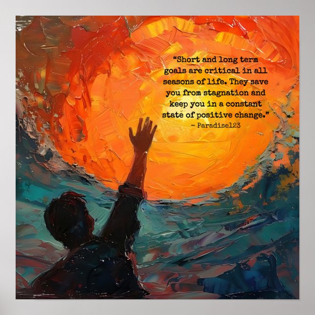 life goals (door 1038) poster (Front)