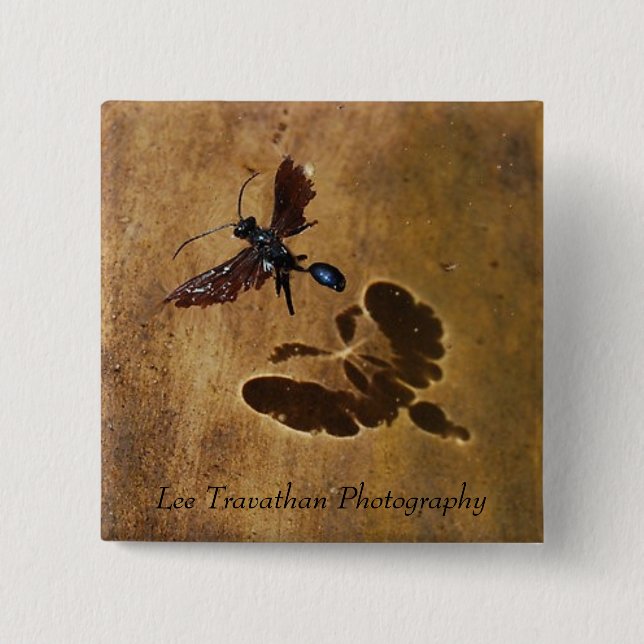 Life Goes On - Customized Button (Front)