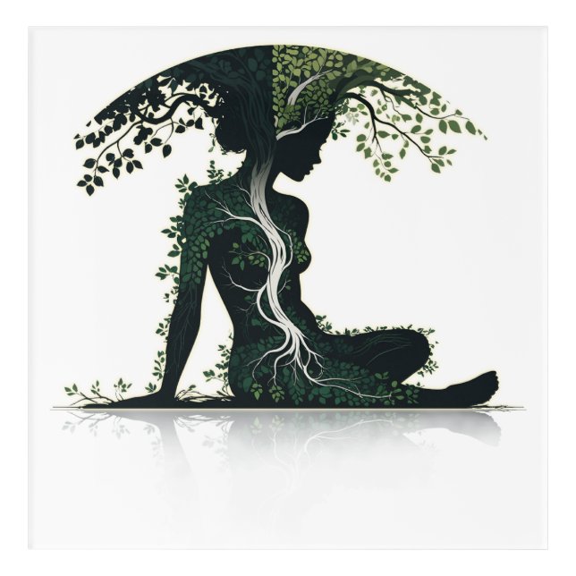 Life & Growth Acrylic Print (Front)