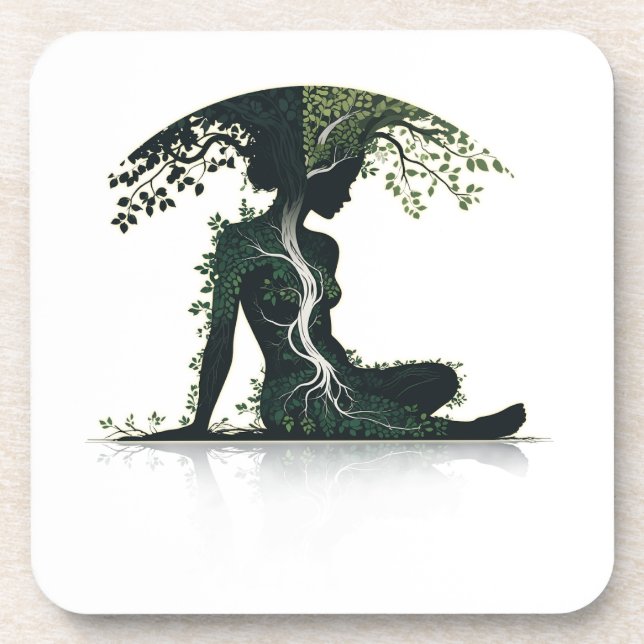 Life & Growth Beverage Coaster (Front)