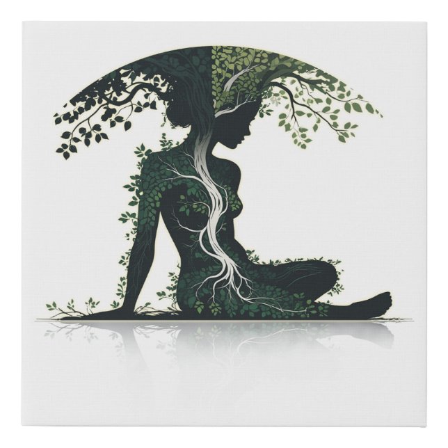 Life & Growth Faux Canvas Print (Front)