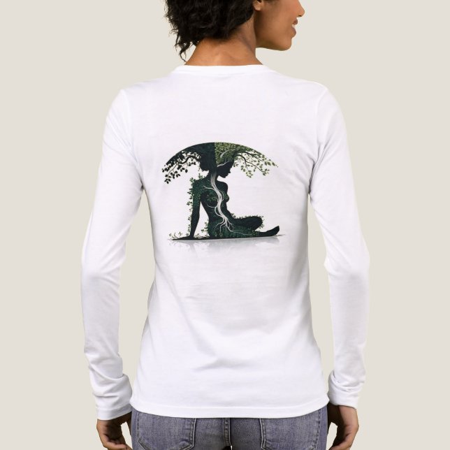 Life & Growth Tri-Blend Shirt (Back)