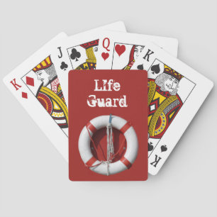 LIfe Guard Playing Cards