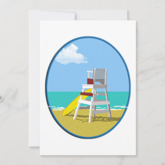 Life Guard Stand Invitation