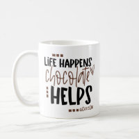 Keep Warm Drink Cocoa Mug, Gift for Chocolate Lovers, Mugs With Sayings,  Women Owned Business 