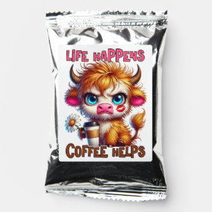 Life Happens Coffee Helps Drink Mix