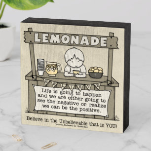 Life Happens Wooden Box Sign