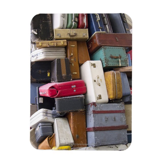 Life has a lot of baggage 2 magnet (Vertical)