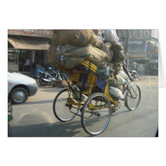 Life in India: Bicycle Rickshaw Cards