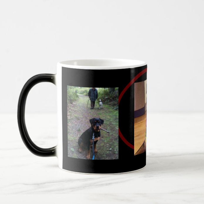 Life in Love Personalize 3 Panel Coffee Mug