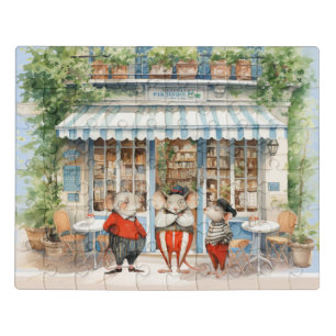Life in Mice Town - After Coffee Talks Jigsaw Puzzle