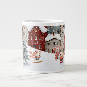Life in Mice Town - It's Winter! Specialty Mug