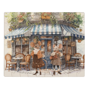 Life in Mice Town - Mrs. Applewood Jigsaw Puzzle