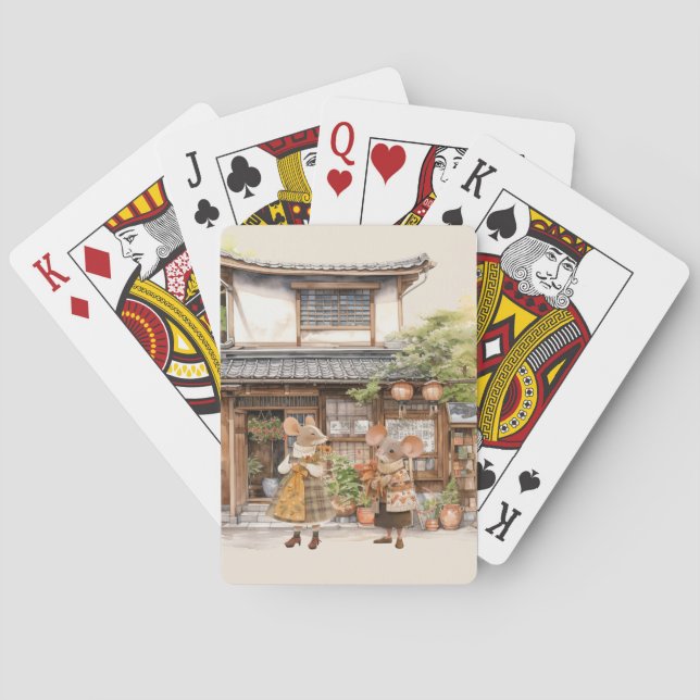 Life in Mice Town Series Poker Cards (Back)