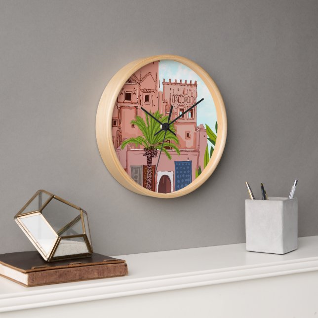 Life in Morocco, Architecture Clock (Office)