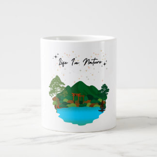 Life in Nature Giant Coffee Mug