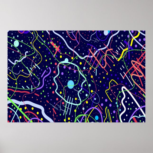 Life in Space Poster (Front)