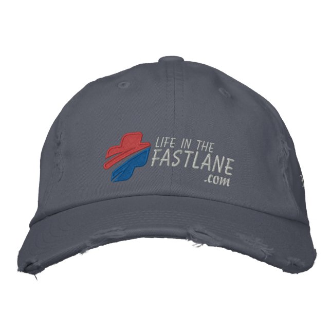 Life in the Fast Lane Hat (Dark) (Front)