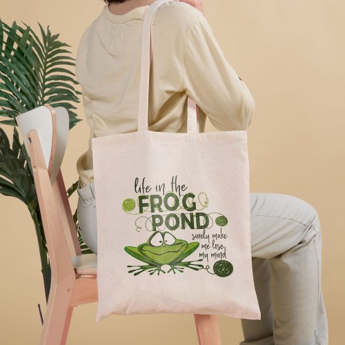 Life In The Frog Pond Tote Bag