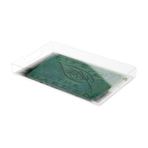 Life in the Garden Acrylic Tray