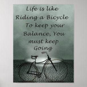 Life Inspirational motivational quote Poster