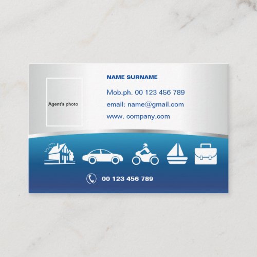 Life Insurance Business Card