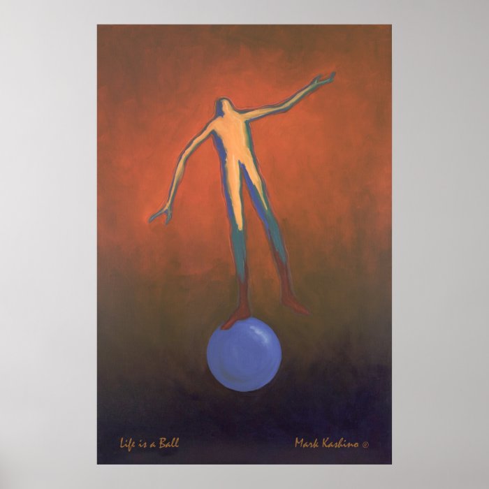 Life is a Ball #1   Kashino Print